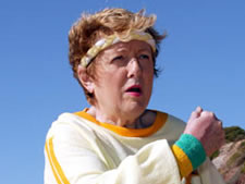 Lyn Collingwood plays bubbly loudmouth <b>Colleen Smart</b> in the show. - 4box_lyncollingwood