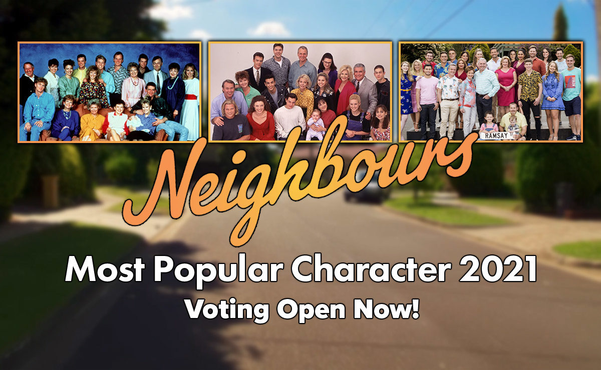 Back to the Bay launches Neighbours’ Most Popular Character 2021